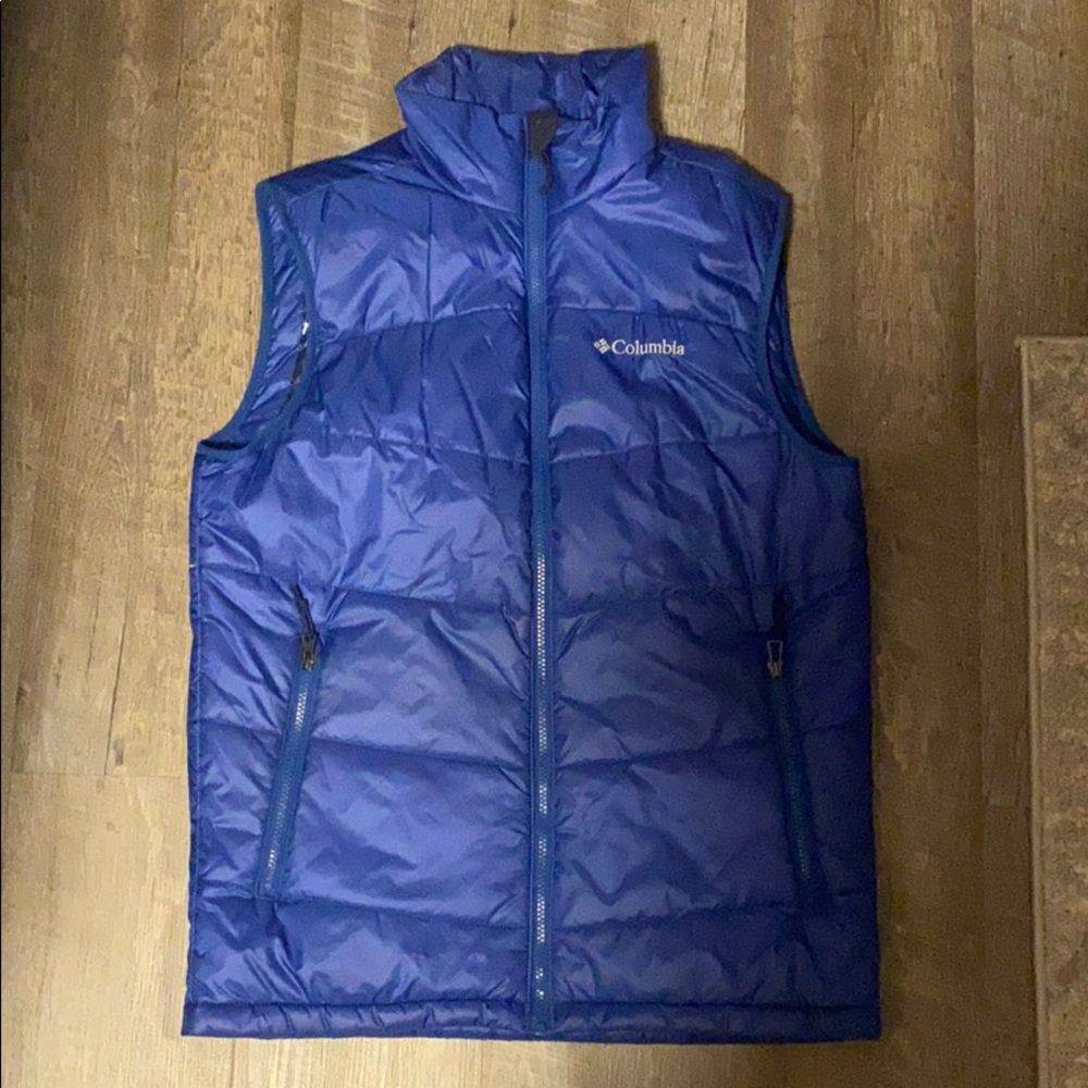 Columbia Sportswear Blue Omni Heat Vest